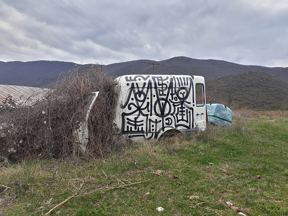 graffiti, street art, athens, urban art, Greek artist, painting, artwork, dimitris ntokos, lives in Athens, scarab, scarabeus, beetle, dimitris dokos, canvas, contemporary art, modern art, art, beetle, optic art, art